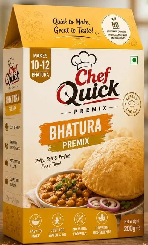 Chef Quick Bhatura Premix box