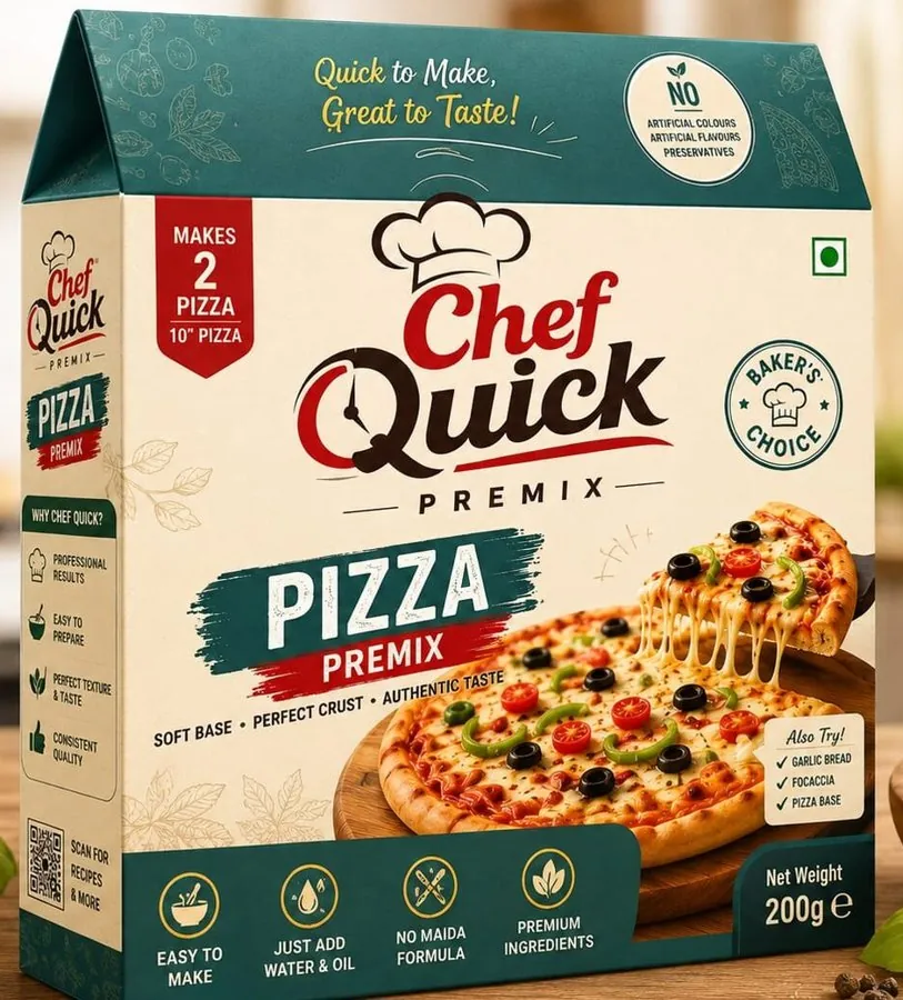 Chef Quick Pizza Premix box