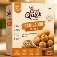 Chef Quick Ram Ladoo Premix box